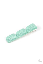 Load image into Gallery viewer, Gemstone Glimmer - Green Hair Clip