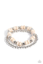 Load image into Gallery viewer, Secret Quarry - White Set of Bracelets