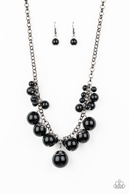 Broadway Belle - Black (Gunmetal) Necklace