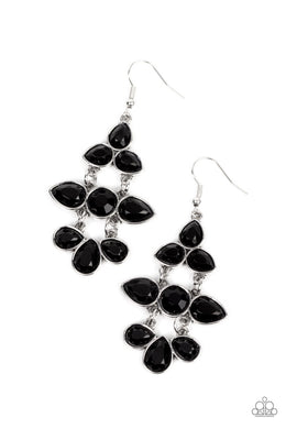 Bay Breezin - Black Earrings
