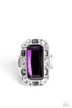 Load image into Gallery viewer, Radiant Rhinestones - Purple Ring
