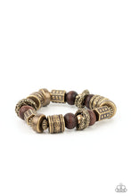 Load image into Gallery viewer, Exploring The Elements - Brass Bracelet