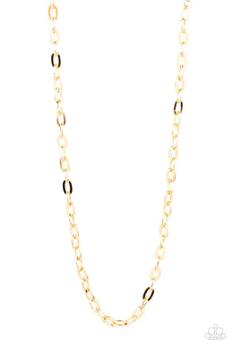 Interference - Gold Necklace