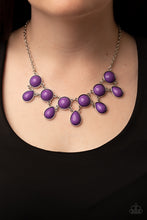Load image into Gallery viewer, Very Valley Girl - Purple Necklace