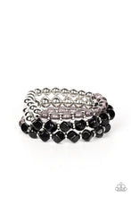 Load image into Gallery viewer, Summer Sabbatical - Black Set of Bracelets