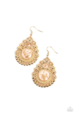 Welcoming Whimsy - White Earrings