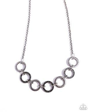 Modern Day Madonna - Silver Necklace