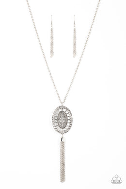 Whimsically Wistful - Silver Necklace