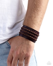 Load image into Gallery viewer, Western Twist - Brown Bracelet