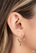 Load image into Gallery viewer, Modern Model - Gold Hoop Earrings