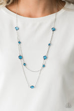 Load image into Gallery viewer, Raise Your Glass - Blue Necklace