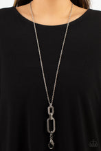 Load image into Gallery viewer, OVAL-Statement of the Year - White Lanyard