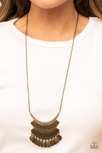 Load image into Gallery viewer, Under the EMPRESS-ion - Brass Necklace