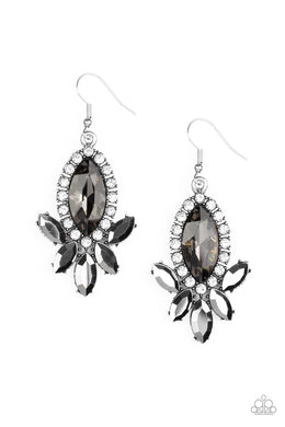 Serving Up Sparkle - Silver Earrings