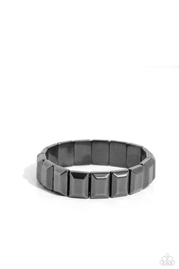 Chunky Champion - Black (Gunmetal) Bracelet