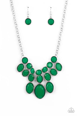 Delectable Daydream - Green Necklace