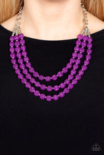 Load image into Gallery viewer, Summer Surprise - Purple Necklace