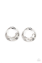 Load image into Gallery viewer, Imperfect Illumination - White Post Earrings