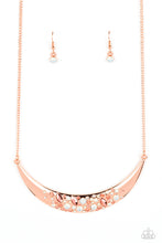 Load image into Gallery viewer, Bejeweled Baroness - Copper Necklace