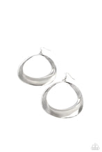 Load image into Gallery viewer, Asymmetrical Action - Silver Earrings