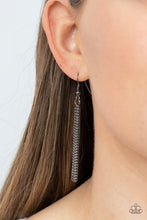 Load image into Gallery viewer, Reeling in Relics - Black Gunmetal Necklace