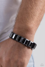 Load image into Gallery viewer, Chunky Champion - Black (Gunmetal) Bracelet