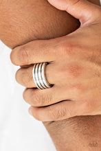 Load image into Gallery viewer, Zip Line - Silver Urban Ring