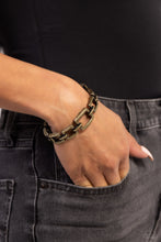 Load image into Gallery viewer, Square Inch - Brass Bracelet