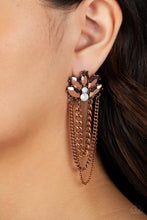 Load image into Gallery viewer, Reach for the SKYSCRAPERS - Copper Post Earrings