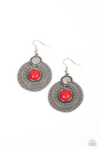 Load image into Gallery viewer, Terra Throwdown - Red Earrings