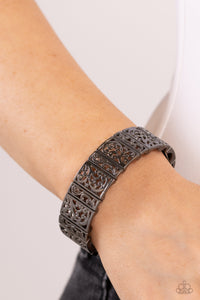 Gondola Gardens - Black Gunmetal Bracelet