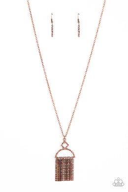 Getting the Hang of Things - Copper Necklace