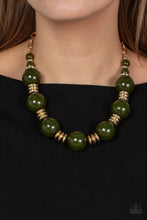 Load image into Gallery viewer, Race to the POP - Green Necklace