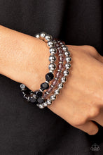 Load image into Gallery viewer, Summer Sabbatical - Black Set of Bracelets
