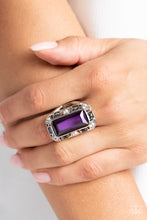 Load image into Gallery viewer, Radiant Rhinestones - Purple Ring