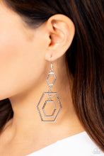 Load image into Gallery viewer, Geometric Maven - Silver Earrings