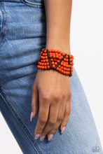 Load image into Gallery viewer, Way Off TROPIC - Orange Bracelet