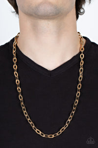 Interference - Gold Necklace