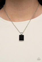Load image into Gallery viewer, Understated Dazzle - Black Necklace