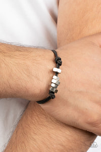 Bolt Out - Black Bracelet