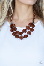 Load image into Gallery viewer, Beach Day Demure - Brown Necklace