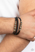 Load image into Gallery viewer, Treasure Tracker - Black Bracelet