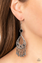Load image into Gallery viewer, Viva la DIVA - Black Earrings