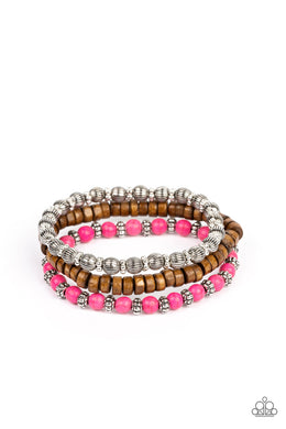ESCAPADE Route - Pink Bracelets