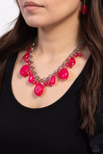 Load image into Gallery viewer, Venetian Vacation - Pink Necklace