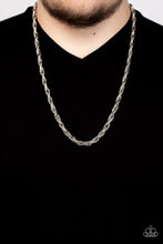 Load image into Gallery viewer, Pit Stop - Silver Necklace