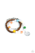 Load image into Gallery viewer, Lifes a Beach - White Set of Bracelets