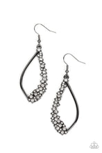 Load image into Gallery viewer, Sparkly Side Effects - Black Gunmetal Earrings