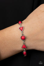 Load image into Gallery viewer, Quarry Quarrel - Red Bracelet