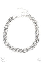 Load image into Gallery viewer, Tough Crowd - Silver Choker Necklace